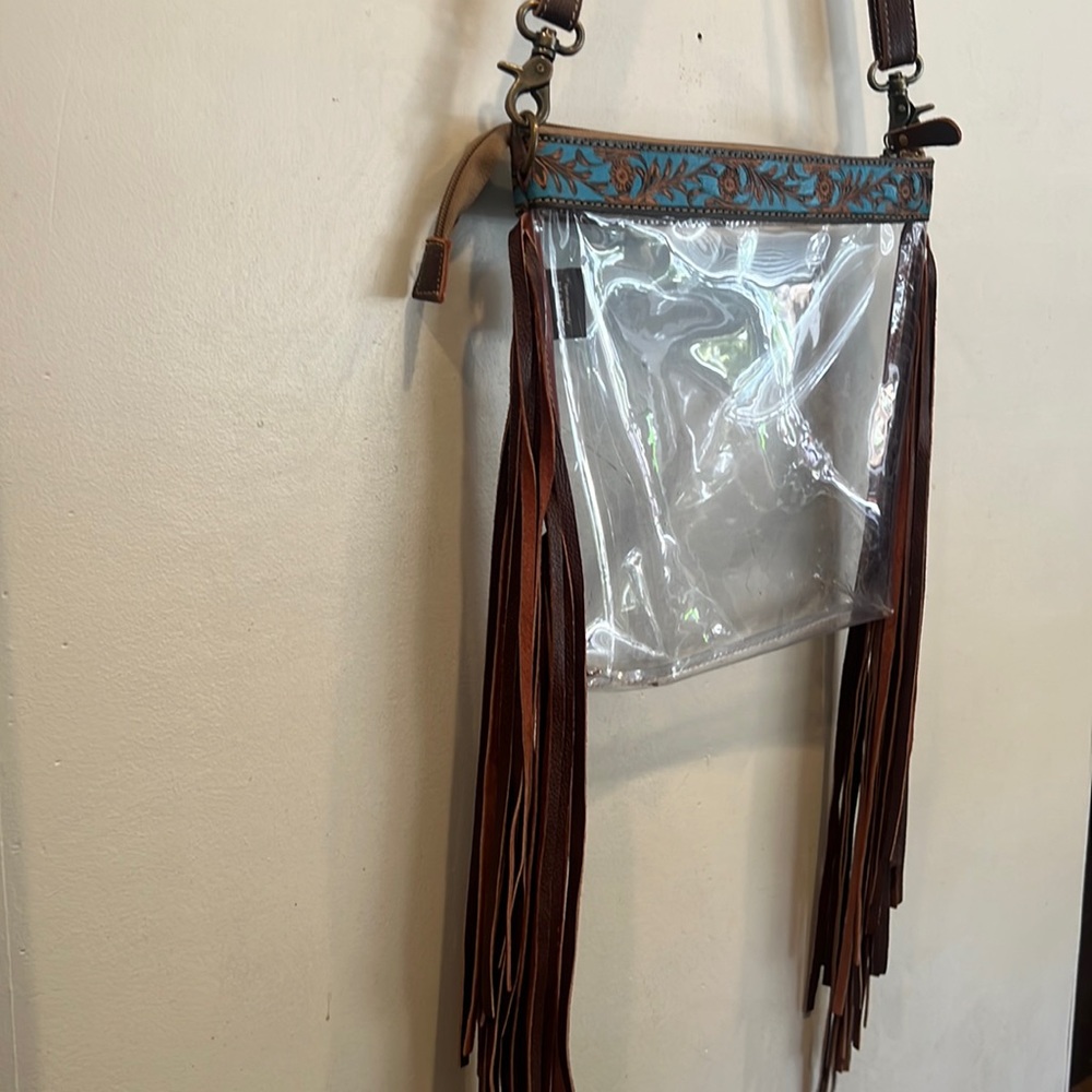 Clear concert purse